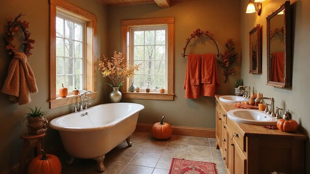 10 Cozy Fall Bathroom Decor Ideas That Will Transform Your Space into an Autumn Oasis!