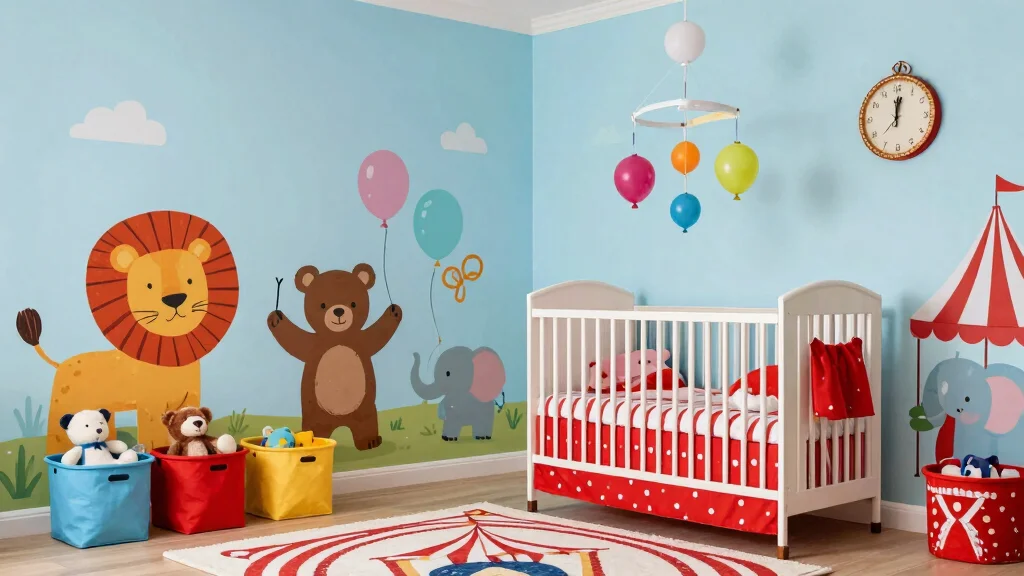 17 Easy Circus Nursery Ideas That’ll Make Your Baby’s Room a Big Top Spectacle!